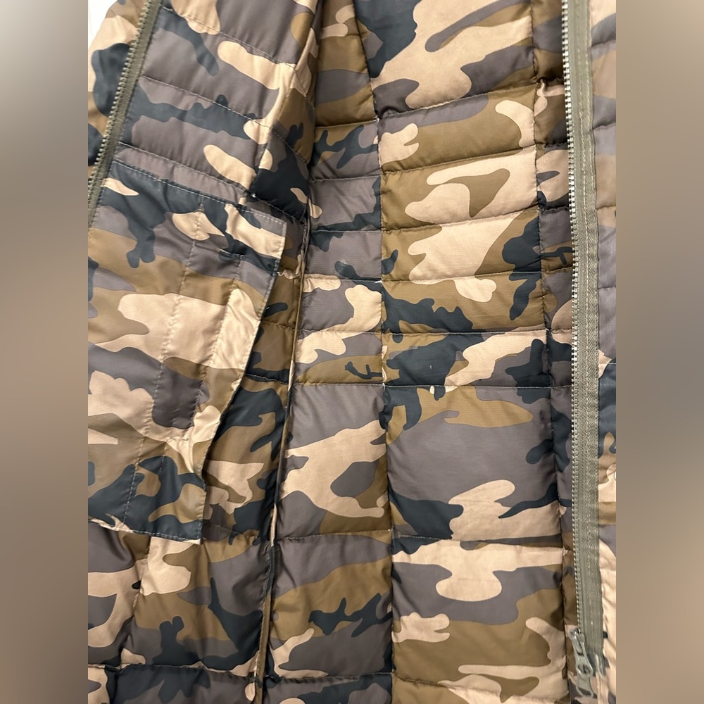 Down-Filled Camouflage Coat - XS - Picture 9 of 12